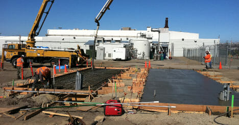 Photo of a construction site