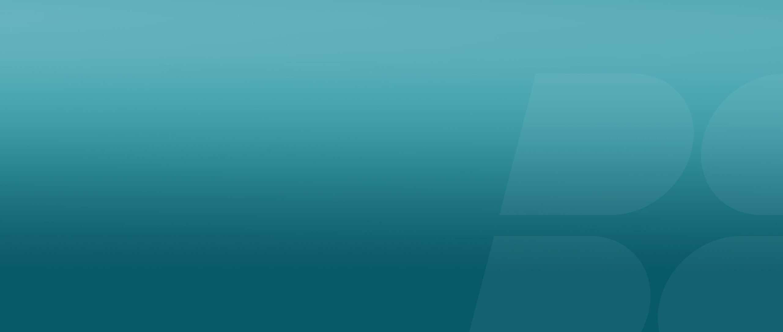 Teal testimonial background