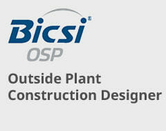BICSI OSP Outside Plant Construction Designer Logo